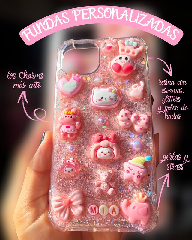 Fundas con Resina y Charms | Guía para Crear y Vender