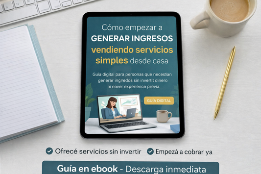 Servicios simples, ingresos reales: guía práctica para empezar desde casa